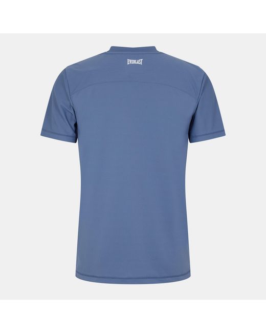 Everlast Blue Stripe Poly T-Shirts for men