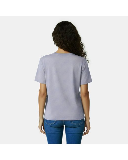 Jack Wills Purple Forstal Boyfriend T-Shirt Ladies