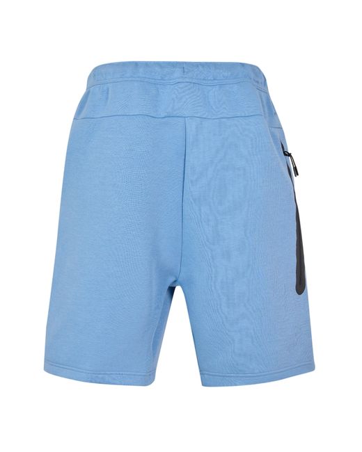 Nike Blue Fleece Jogger Shorts for men