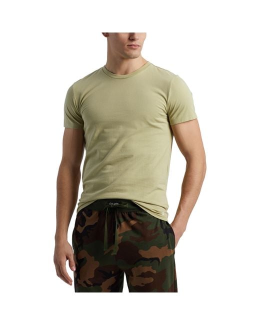 Polo Ralph Lauren Green 3-Pack T-Shirts for men