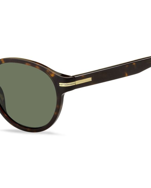Boss Black Round Sunglasses for men