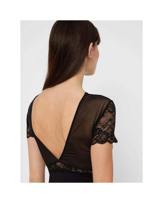 Pieces Black Sicca Ss Body Ld63