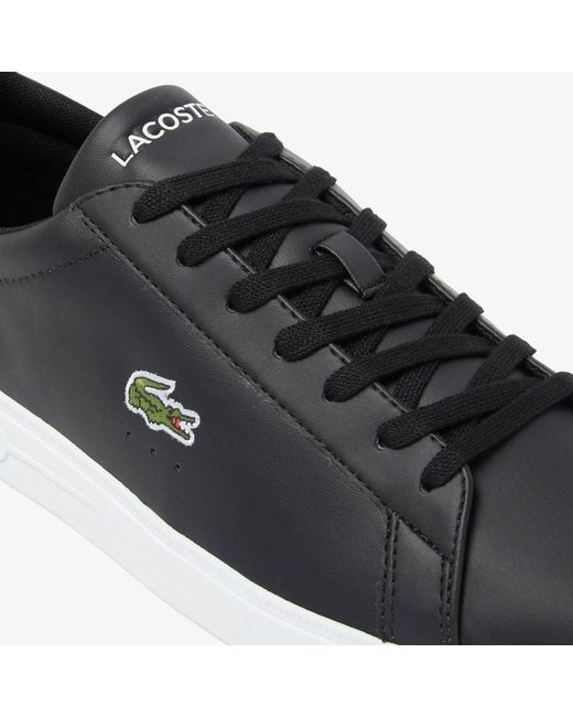 Lacoste S Carnabase Trainers Black/white 9 for men
