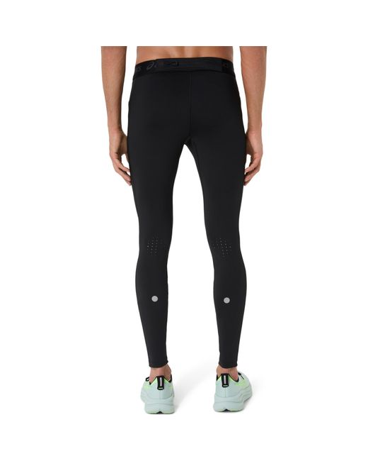 Asics Black Road Performance Running Tights for men