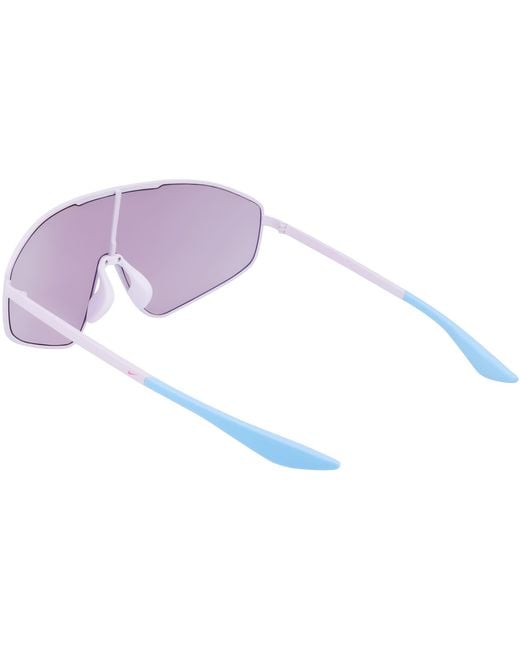 Nike Purple Echo Shield 2 Sunglasses