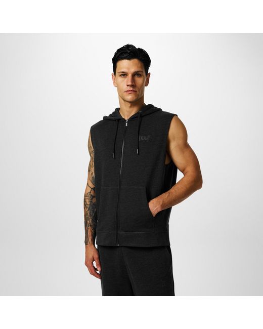Everlast Black Box Sleeveless Hoodie for men
