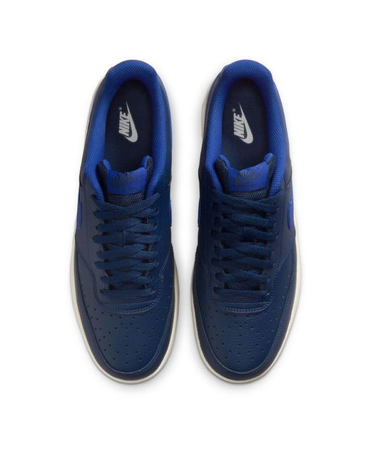 Nike Blue Court Vision Low Trainers for men