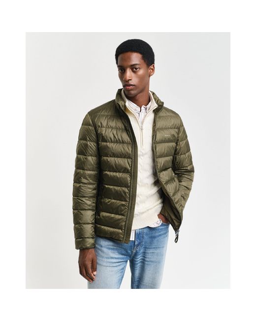 Gant Green Light Down Jacket for men