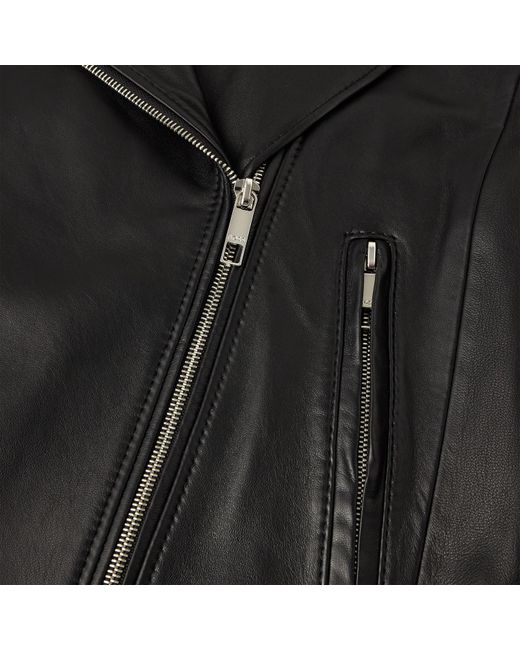 Boss Black Sajin Leather Jacket