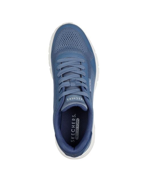 Skechers Blue Uno Stand On Air Trainers for men
