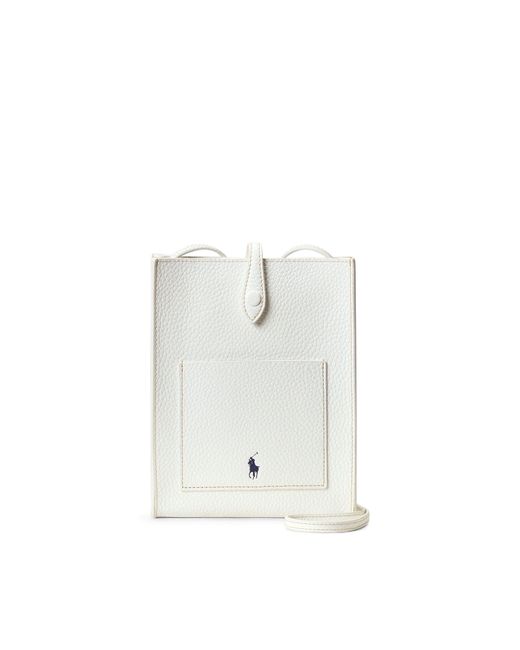 Polo Ralph Lauren White Play Crossbody Bag