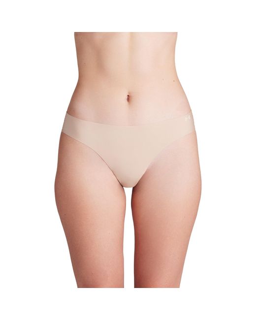 Under Armour Natural Solid Thong Underwear