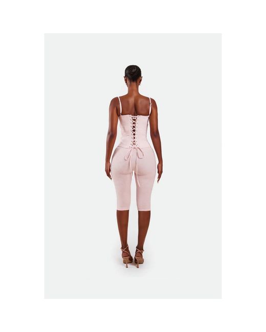 Mars the Label Red Brielle Capris
