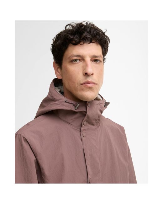 Barbour Brown Rain Anorak Jacket for men