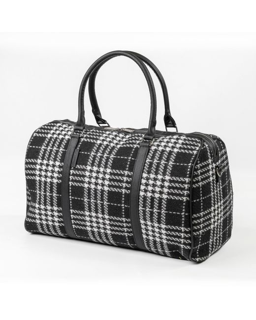 Pierre Cardin Black Premium Travel Holdall Flight Bag