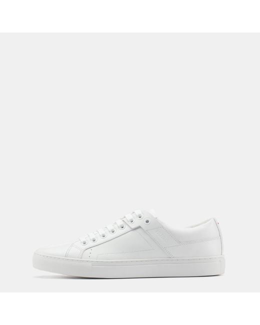 HUGO White Futurism Tenn Lt Low-Top Trainers for men