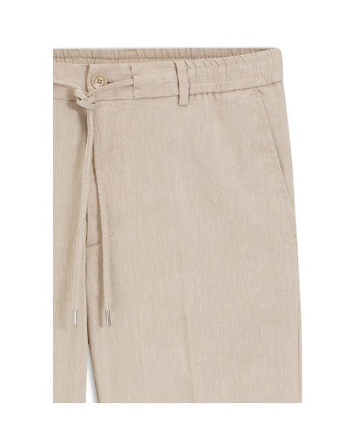 Boss Natural Straight Leg Trousers for men