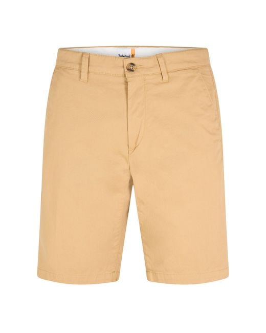 Timberland Natural Topsfield Twill Chino Shorts for men