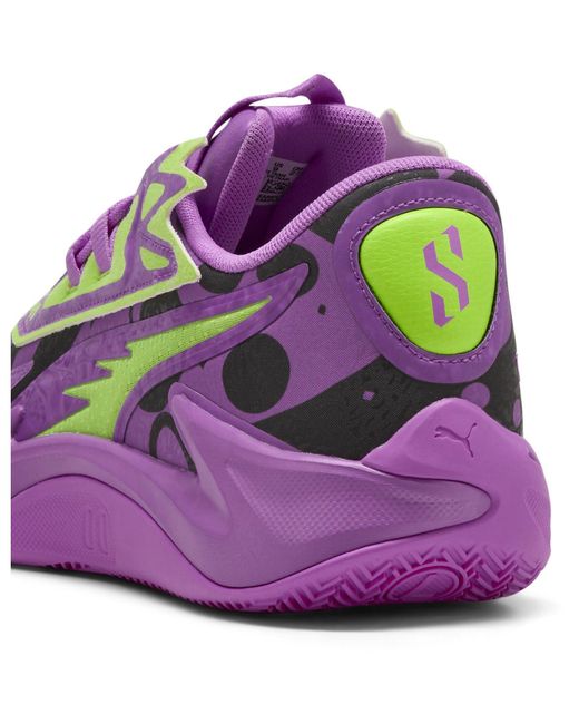 PUMA Purple Scoot Zeros Ii Lab Basketball Trainers for men