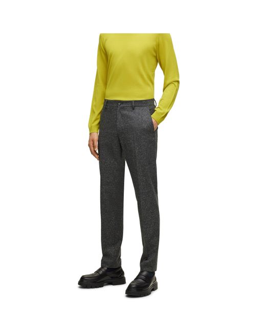 Boss Yellow H Genius Slim Fit Trousers for men