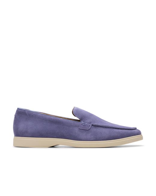 Clarks Blue Torford Easy Slip-On Loafers for men