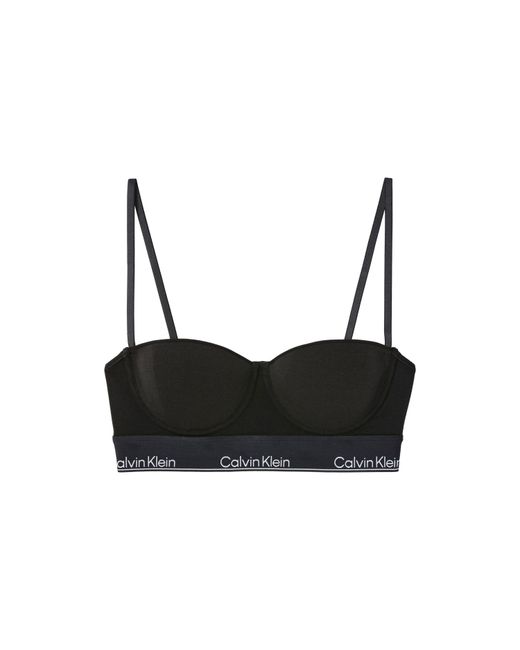 Calvin Klein Black Balcony Bra
