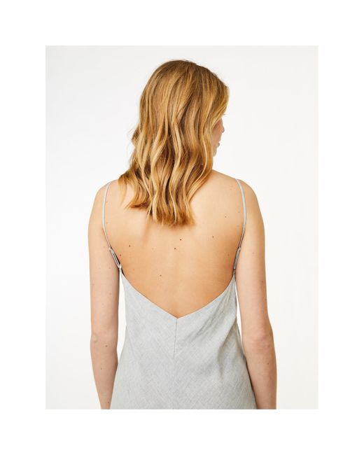 CCDK Gray Slip Dress