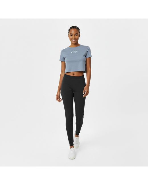 Jack Wills Black Jack Lingham Wills Logo Joggers