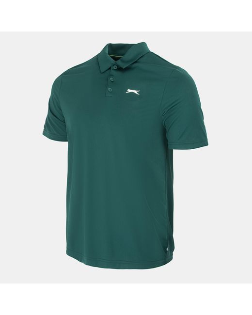 Slazenger 1881 Green Performance Polo for men