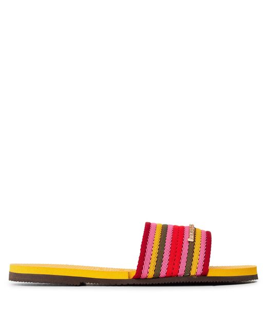 Havaianas Red Hav. You Malta Mix Flip Flops
