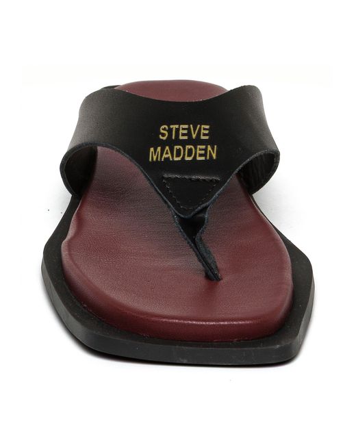 Steve Madden Brown Splash B Flip Flops