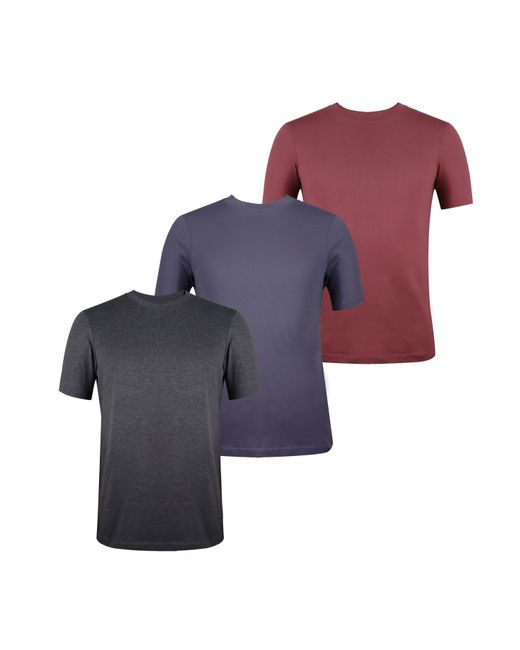 Donnay Blue 3 Pack T Shirts for men
