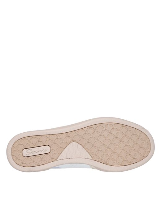 Skechers White Court Trainers