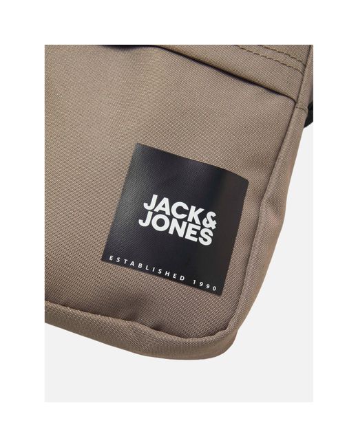 Jack & Jones White Small Crossbody Sling Bags for men
