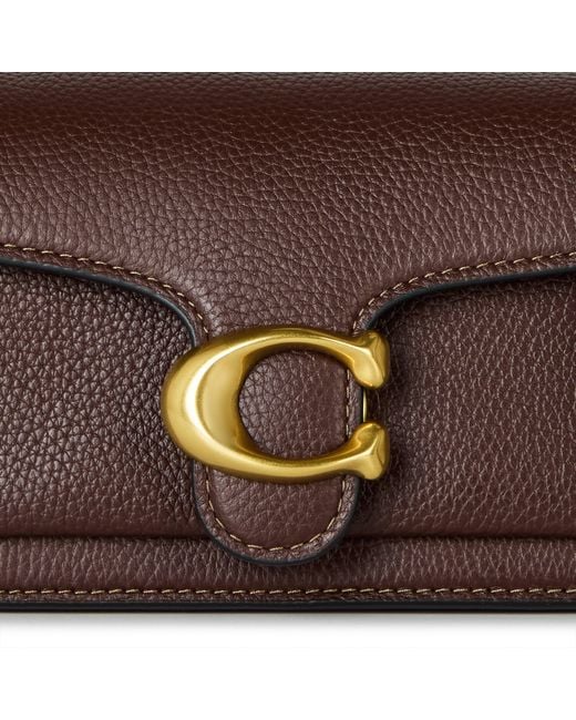 COACH Brown Tabby 20 Shoulder Bag