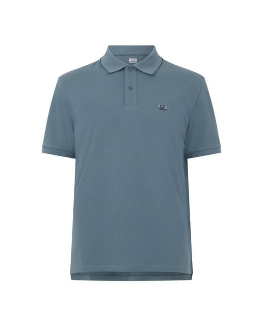 C P Company Blue Polo Shirt for men