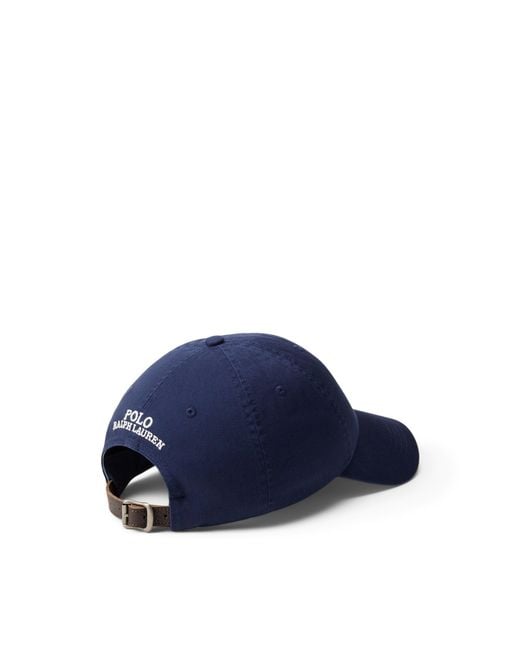 Polo Ralph Lauren Blue Newport Bear Cap