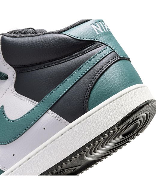 Nike Blue Court Vision Mid Next Nature for men