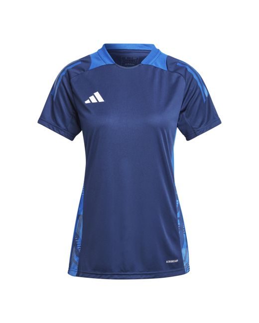 Adidas Blue Tiro24 C Trjerseyw T-Shirt