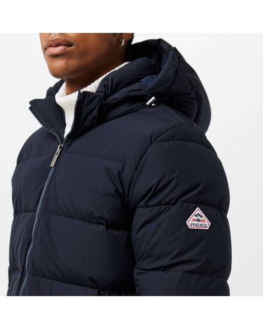 Pyrenex Blue Quilted Padded Puffer Jacket for men