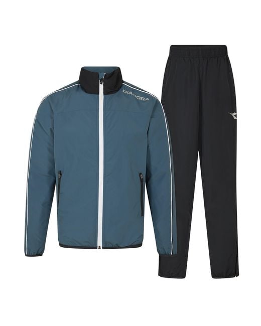 Diadora Blue Tsuit Team Up Poly Tracksuit for men