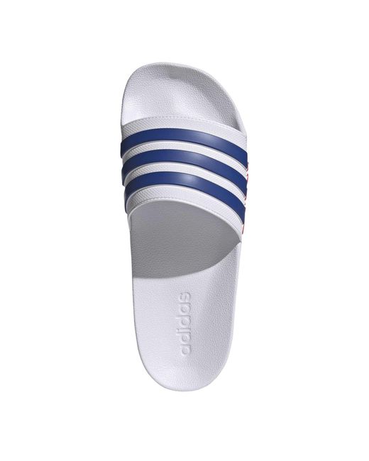 Adidas Blue Adilette Shower Slider for men
