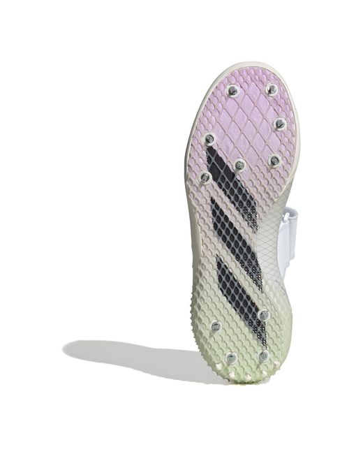 Adidas Blue Adizero Javelin Running Spike for men