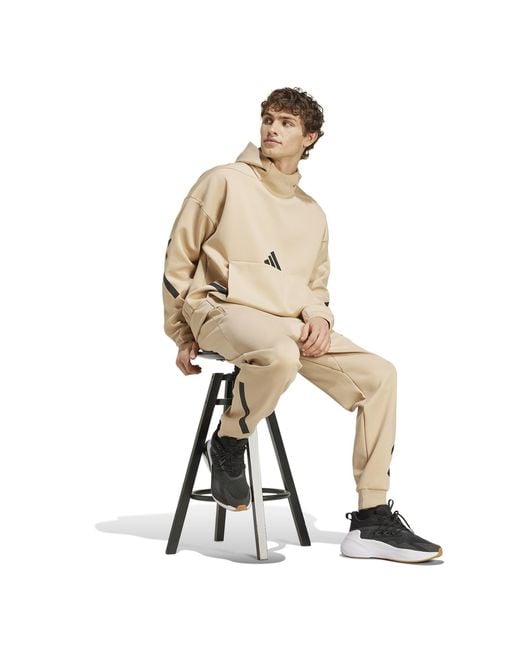 Adidas Natural Z.N.E. Tracksuit Bottoms for men