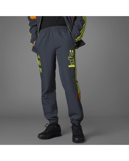 Adidas Gray Closed Hem Fleece Joggers for men