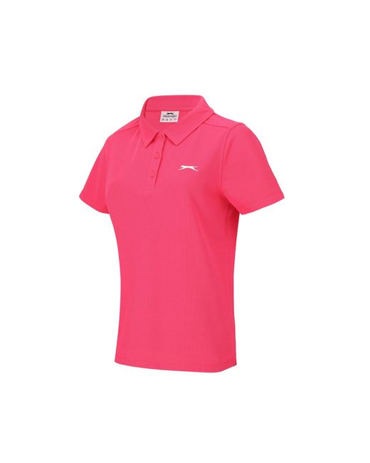 Slazenger 1881 Pink Pique Polo