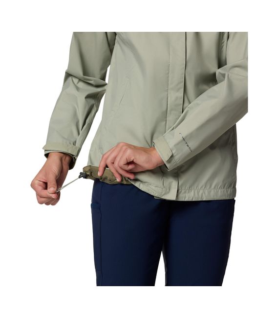 Columbia Green Arcadia Ii Waterproof Jacket