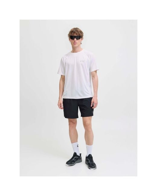 Jack & Jones White Cnz Active T-Shirt for men