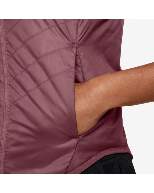 Nike Red Performance Running Vest