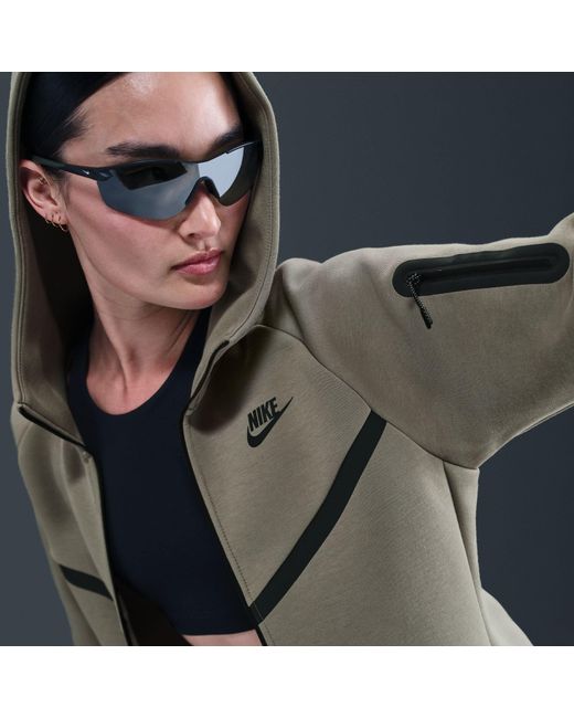 Nike Gray Sportswear Tech Fleece Windrunner